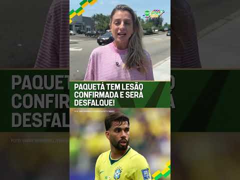 PAQUETÁ TEM LESÃO CONFIRMADA! 🚨 Monique Danello explica a situação do meia #shorts