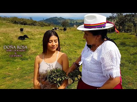 DOÑA ROSA & OLIMAR 💚 HAIR CRACKING AND SPIRITUAL CLEANSING