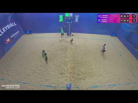 13:25 A. Zabuha / M. Kyselov - I. Datsiuk / S. Zalizko 03.01.2023 | Winners Beach Volleyball
