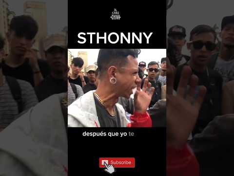 #short STHONNY🔥 LUJOSYDETALLES🔴COLECCIÓN DE FREESTYLERS VENEZOLANOS🎤 #batallasderap #rapvenezolano🇻🇪