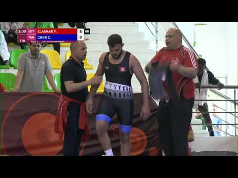 Round 1 FS - 92 kg: F. ELASMAR (EGY) v. C. CHIHI (TUN)
