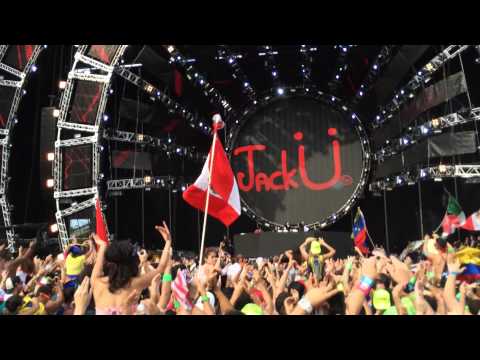 Jack U - Diplo and Skrillex at Ultra Music Festival 2014 + Bingo Players Tribute at 4:44 (1080p)
