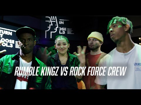 TURN IT LOOSE VOL. 3 // SEMIFINALS // RUMBLE KINGZ VS ROCK FORCE CREW // BBOY MOTIVATION