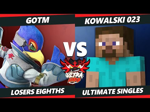 Ultra Hard Top 8 - GotM (Falco, Cloud) Vs. Kowalski_023 (Steve) SSBU Ultimate Tournament