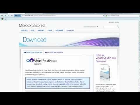 Microsoft Visual Basic 2010 Tutorial [HD] [Deutsch] #1 Vorbereitungen und Installation