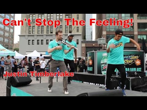 Justin Timberlake Cant Stop The Feeling - Dance - Asher Break Dancing Violinist