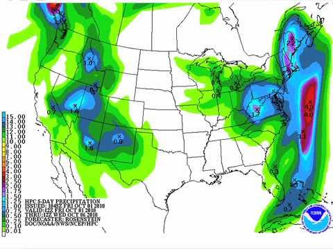 October 1 Weather Xtreme Video - Afternoon Edition
