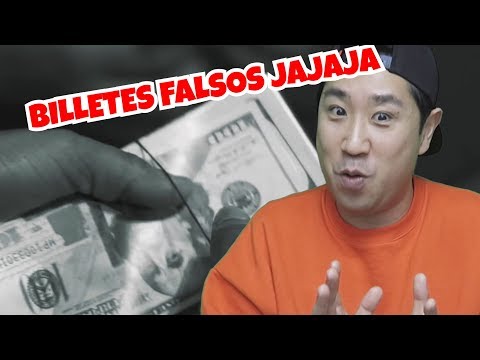 Exponiendo los billetes falsos de este cantante Trap Chungo