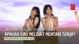 Download lagu JKT48 - Apakah Kau Melihat Mentari Senja (Yuuhi wo Miteiru ka?) | KIRA KIRA GIRLS 11 Desember 2025 mp3