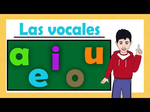 LAS VOCALES. APRENDE LAS VOCALES. FACIL Y DIVERTIDO