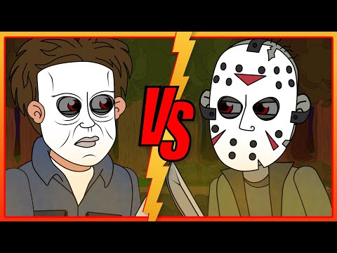 Halloween vs Friday the 13th: Michael Myers vs Jason Voorhees (Parody Animation)