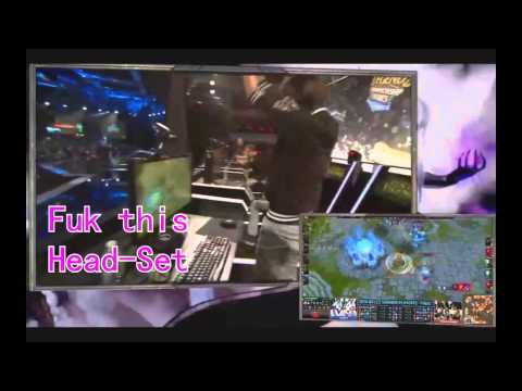 LustBoy throw HeadSet LCS Finals!