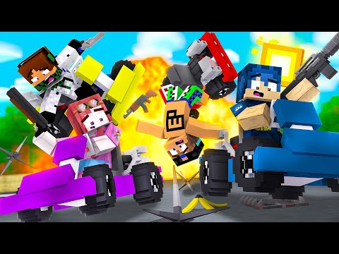 SFIDO I MIEI AMICI NELLE GARE DI MINECRAFT!