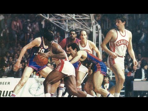 [1986] FIBA European Cup Winners' Cup Final: F.C. Barcelona Vs  Scavolini Pesaro