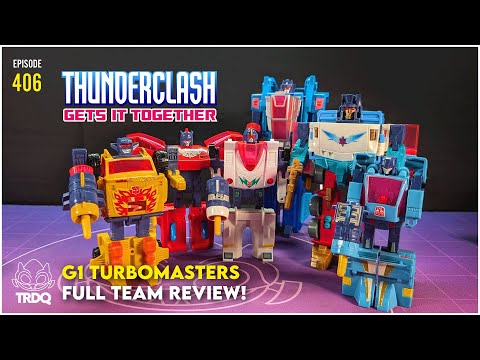 TRDQ: Thunderclash Gets It Together Special! Transformers G1 Turbomasters Reviewed!