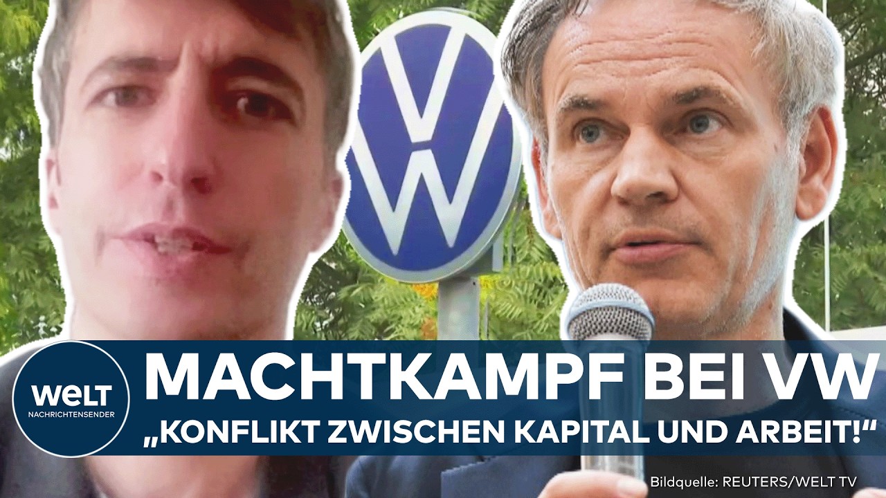 VW-KRISE: „Da gibt es einen Konflikt zwischen Kapital und Arbeit!“ Jetzt spitzt sich der Streit zu!