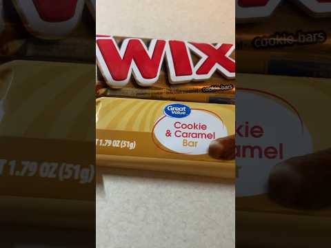 COMPARISION Twix vs Great Value Walmart Cookie & Caramel Bar (NOT GAMING RELATED)
