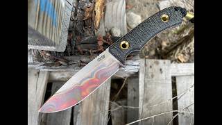 New TRC Polheim Post Apocalyptic Finish! - Bushcraft Canada