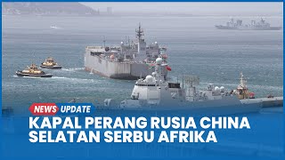Download lagu Kapal Perang Rusia-China-Iran Bergabung di Afrika Selatan, Ada Apa? mp3