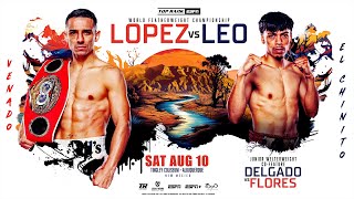 Venado Lopez vs Angelo Leo | OFFICIAL SPOT