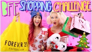 BESTFRIEND SHOPPING CHALLENGE 2017!! HOLIDAY EDITION