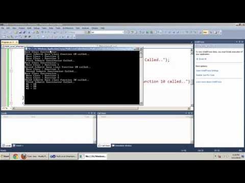 MultiLevel Inheritance In C NET Tamil