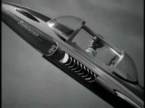 Supercar Cartoon Theme in French - Francais -Gerry Anderson