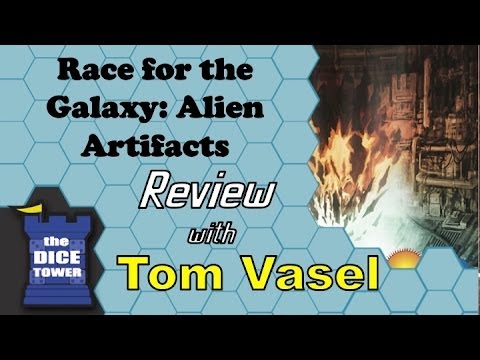 Dice Tower Reviews: Race for the Galaxy: Alien Artifacts