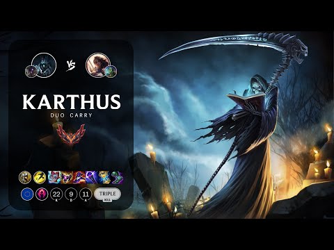 Karthus Bot vs Samira - EUW Grandmaster Patch 12.23