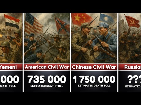 The Deadliest Civil Wars in History: When Nations Turned on Themselves