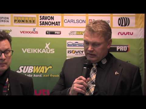 11.10.2014 KalPa - Kärpät Lehdistötilaisuus