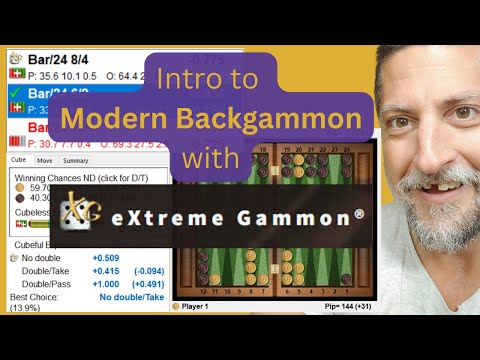 XG Tutorial Part 1 - Modern Backgammon with eXtreme Gammon - Position Analysis