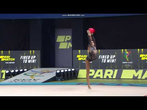 Vlada NICOLCHENKO (UKR) Ball AA - European Championships Kyiv 2020