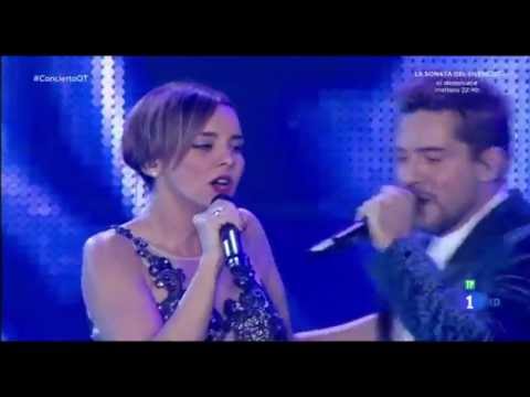 Escondidos Bisbal y Chenoa Concierto Operación Triunfo 2016  complete completo