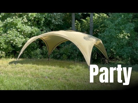 Установка тенту Trimm Party