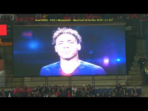 PSG / Montpellier 20.02.2019 : 5-1 (L1 J17) 4/5 : Entrée des 2 équipes