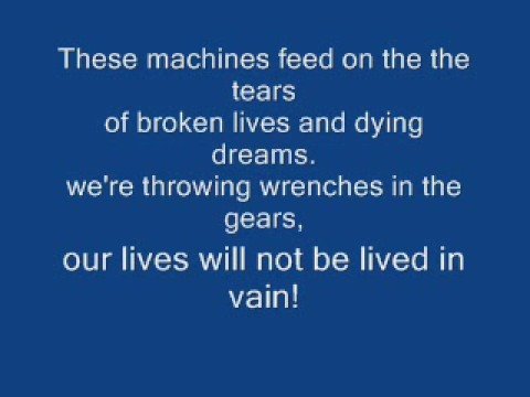 Rise against - Tip the scales with lyrics