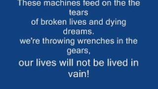 Rise against - Tip the scales with lyrics