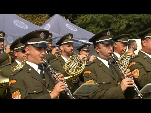 "Nad Tatrou sa blýska" Slovakia National Anthem | The solemn oath of the Slovak Military Cadets2025