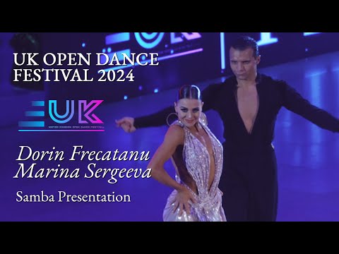 Dorin Frecautanu & Marina Sergeeva Samba Presentation at the 2024 UK Open Dance Festival