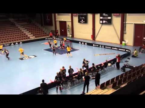 Malgorzata Pazio goal against Falun