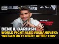Beneil Dariush Would Love To Fight Alex Volkanovski Next: ‘We Can Do It Right After This’ | UFC 280