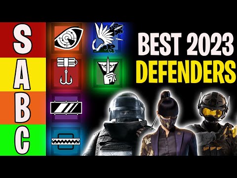 Year 8 DEFENDER Tier List - Rainbow Six Siege 2023