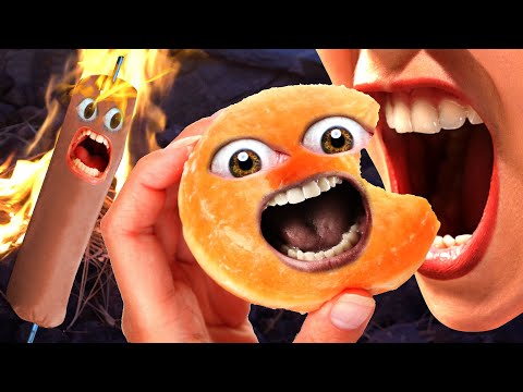 ウザいオレンジ - フードホラースーパーカット!!!! (Annoying Orange - Food Horror Supercut!!!)