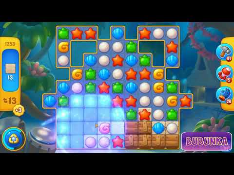 Fishdom level 1258 HD