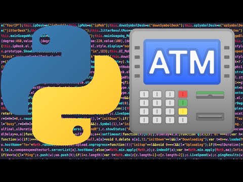 Python ile atm yapımı