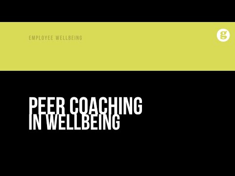Peer Coaching in Wellbeing