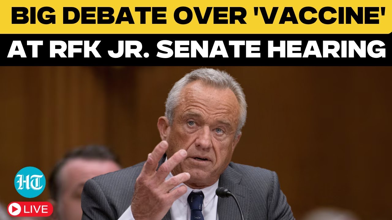 RFK Jr. Senate Hearing LIVE: Trump’s HHS Pick Kennedy Gives Fiery Response To Vaccine Accusations