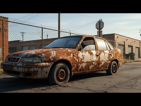 40 Years Underwater: The Impossible Restoration of a Drowned Vintage Car Lost to Time and Disaster