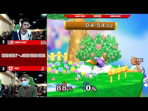 Genesis 5 - Liquid`ChuDat (ICs) vs Moky (Fox) - SSBM - Round 2 Pools, Winners Semis